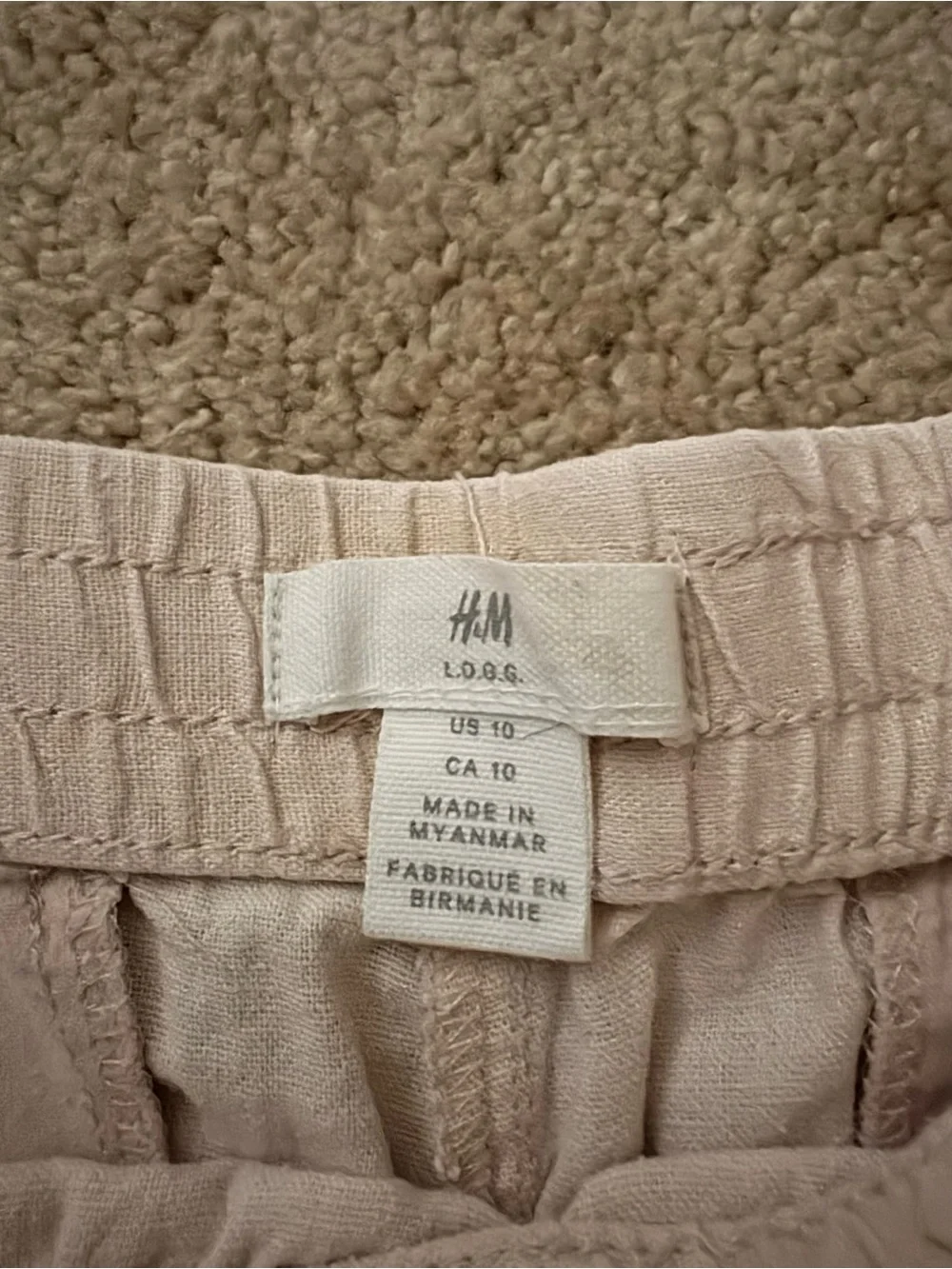 H&M Women's Drawstring Shorts - Picture 2 of 5
